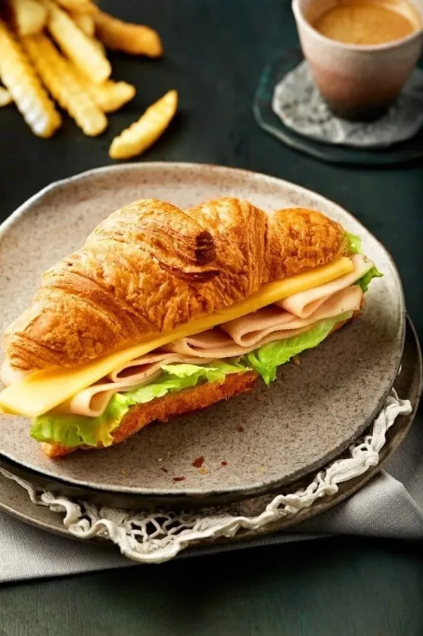 Turkey Cheddar Croissant